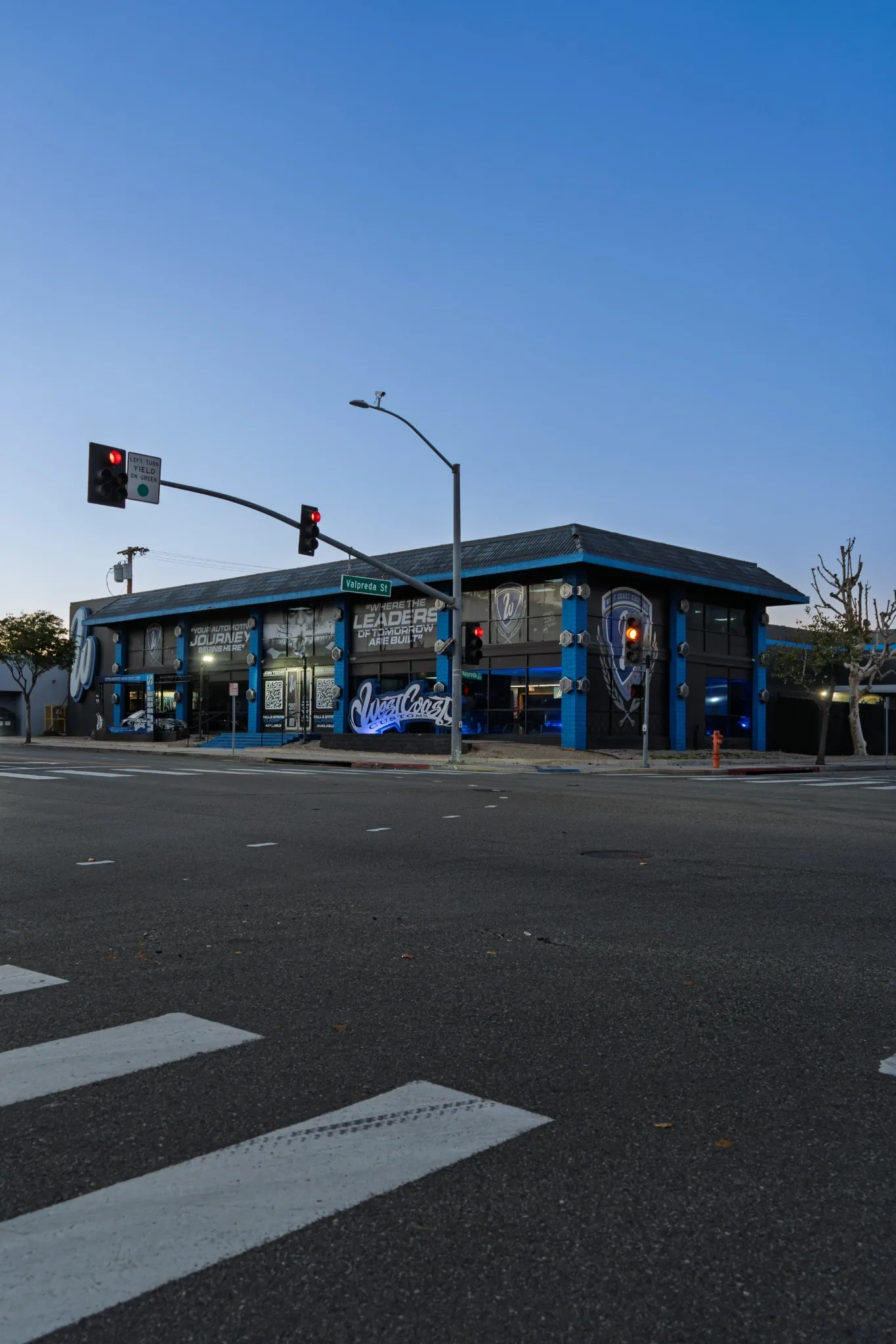 West Coast Customs headquarters exterior in Burbank