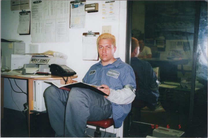 Ryan in the office — West Coast Customs archive